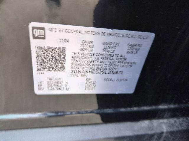 2025 Chevrolet Equinox LT