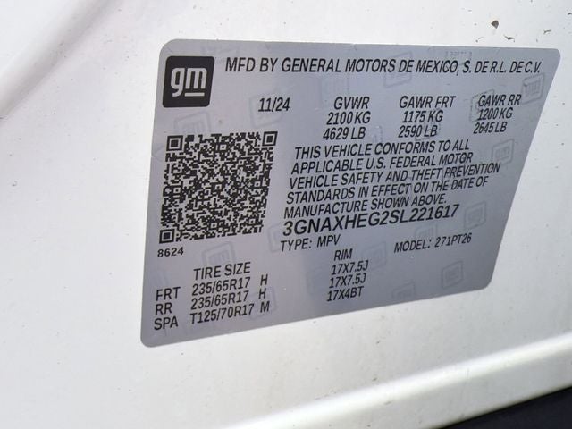 2025 Chevrolet Equinox LT