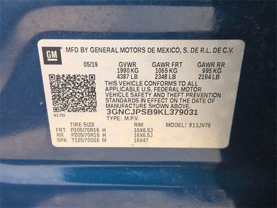 2019 Chevrolet Trax LT