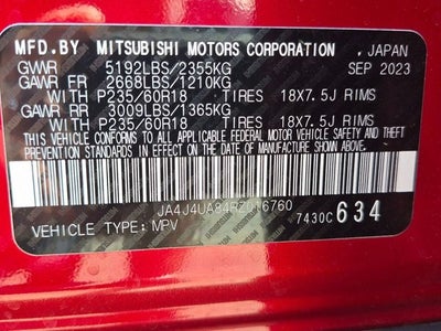 2024 Mitsubishi Outlander ES 2.5 S-AWC