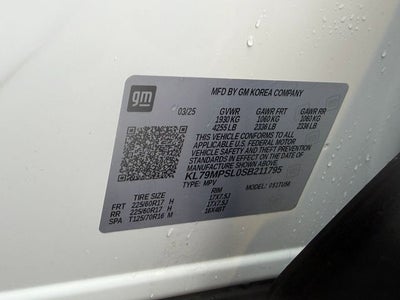 2025 Chevrolet Trailblazer FWD LT