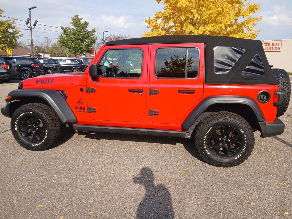 2020 Jeep Wrangler Unlimited Willys 4x4