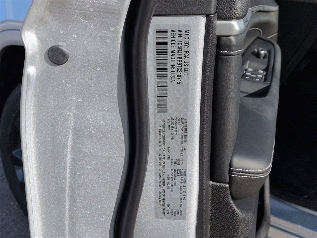 2026 Jeep Grand Cherokee GRAND CHEROKEE LIMITED RESERVE 4X4