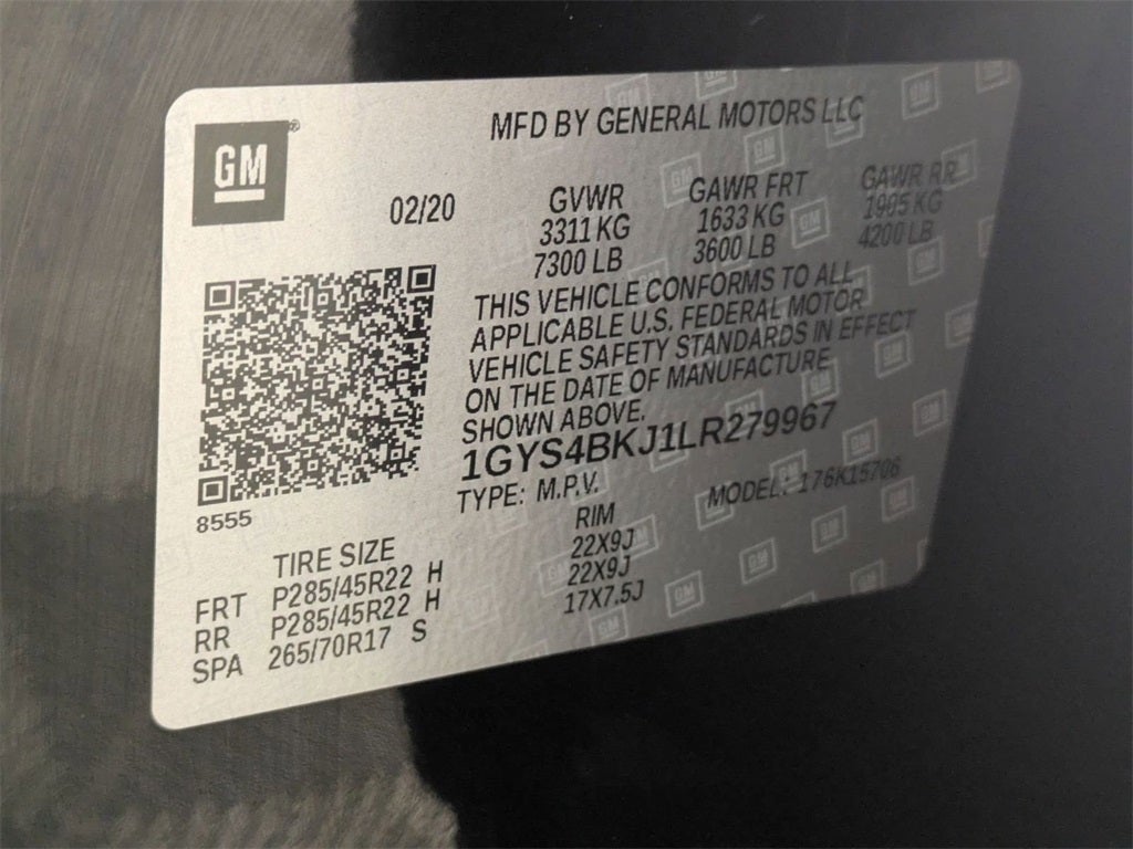 2020 Cadillac Escalade 4WD Luxury