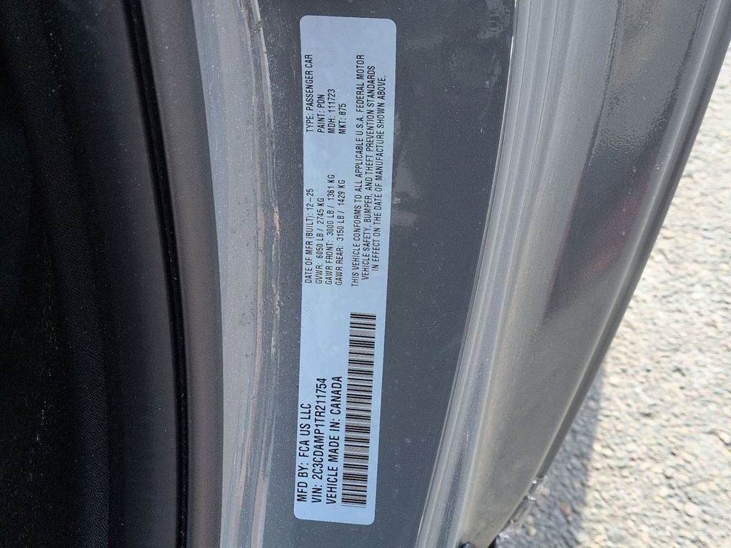 2026 Dodge Charger CHARGER SCAT PACK 2-DOOR AWD