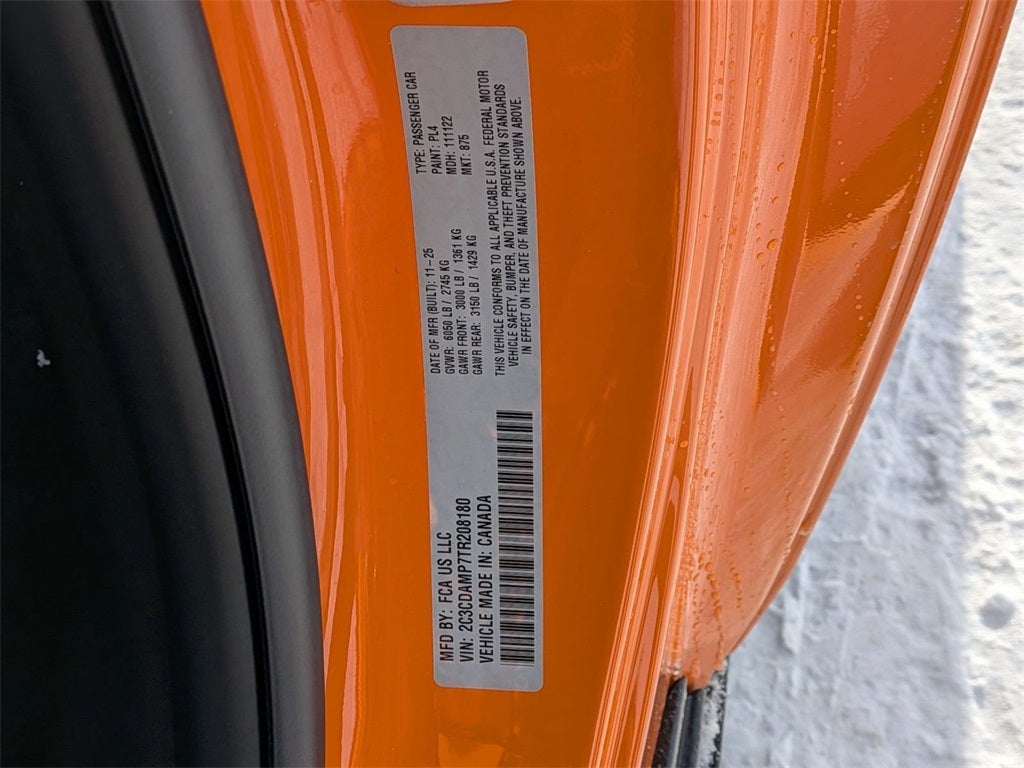 2026 Dodge Charger CHARGER SCAT PACK 2-DOOR AWD