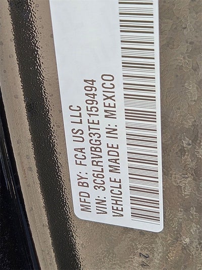 2026 RAM Ram ProMaster RAM PROMASTER 1500 TRADESMAN CARGO VAN HIGH ROOF 136' WB