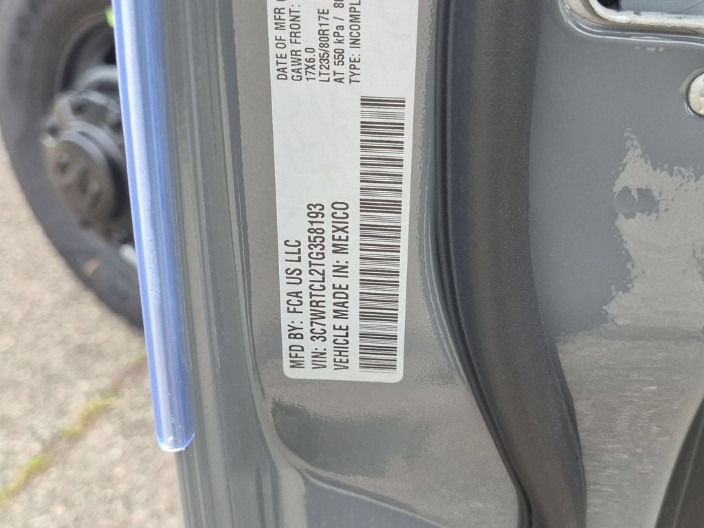 2026 RAM 3500 Chassis RAM 3500 TRADESMAN CREW CAB CHASSIS 4X4 60' CA
