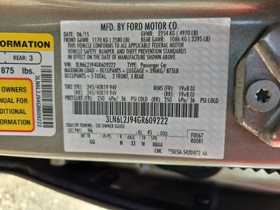 2016 Lincoln MKZ Base