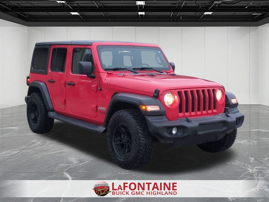 2018 Jeep Wrangler Unlimited Sport S