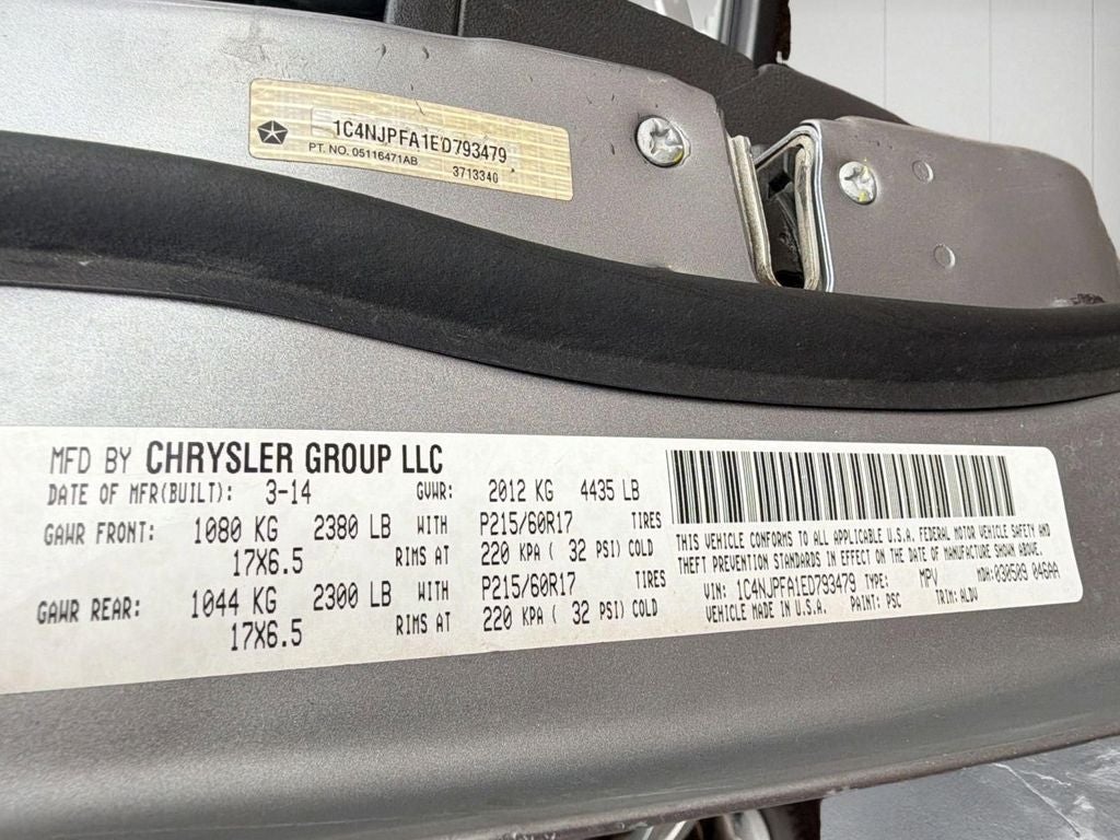 2014 Jeep Patriot High Altitude