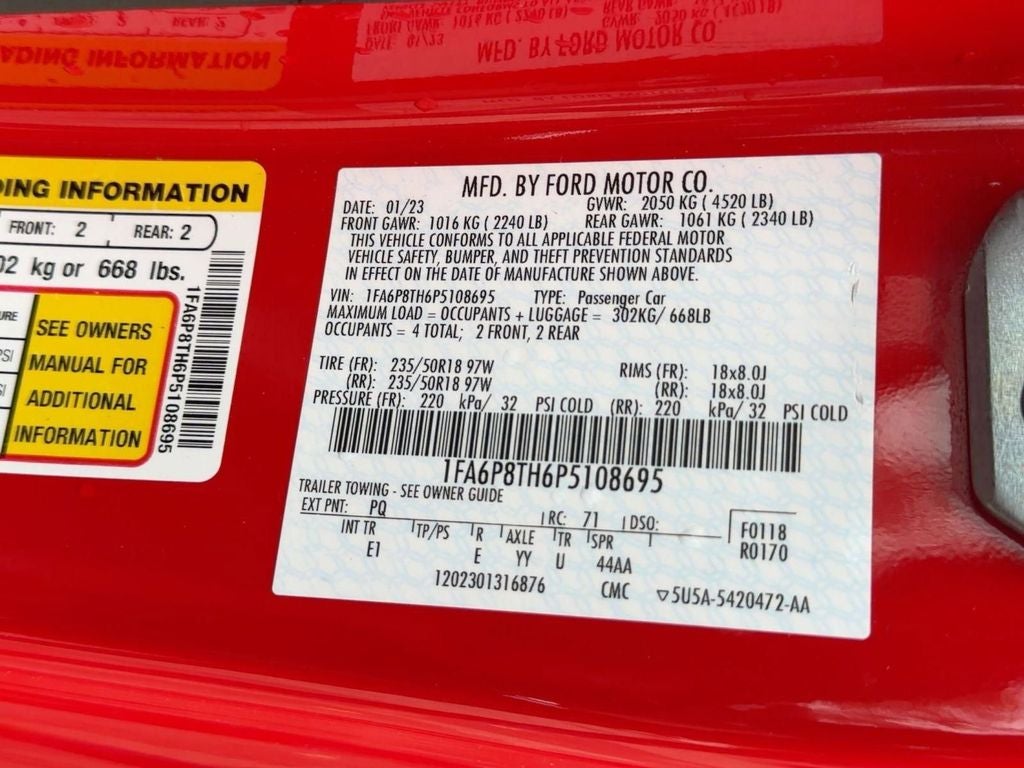 2023 Ford Mustang EcoBoost Premium