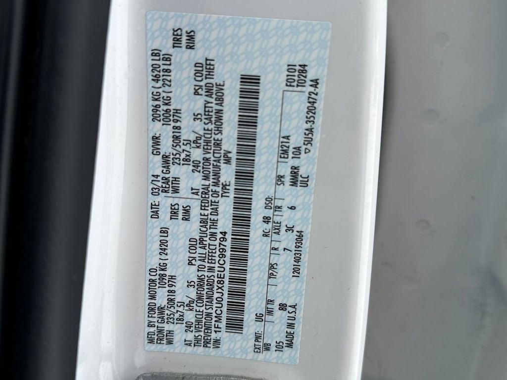 2014 Ford Escape Titanium