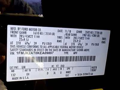 2019 Ford Expedition Max Limited