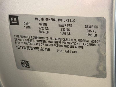 2011 Chevrolet Corvette Grand Sport