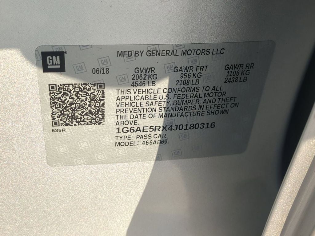 2018 Cadillac ATS 2.0L Turbo