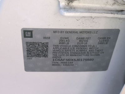 2018 Cadillac ATS 2.0L Turbo Luxury