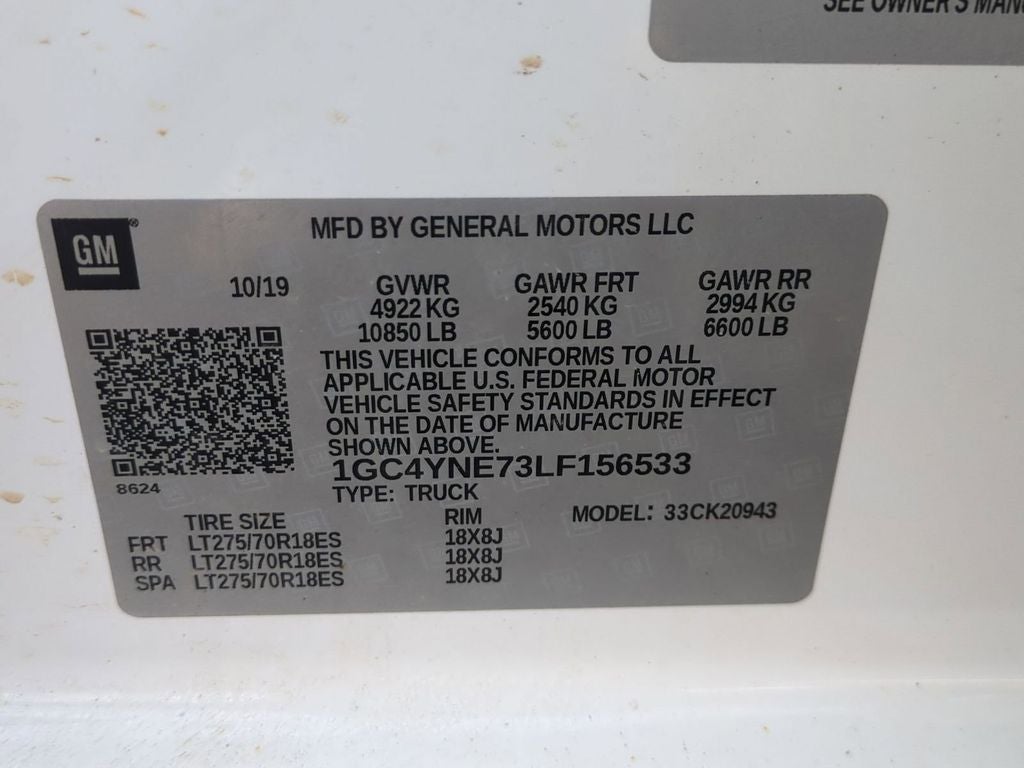 2020 Chevrolet Silverado 2500HD LT