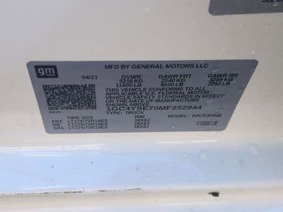 2021 Chevrolet Silverado 3500HD Work Truck