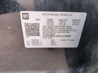 2022 GMC Acadia SLE