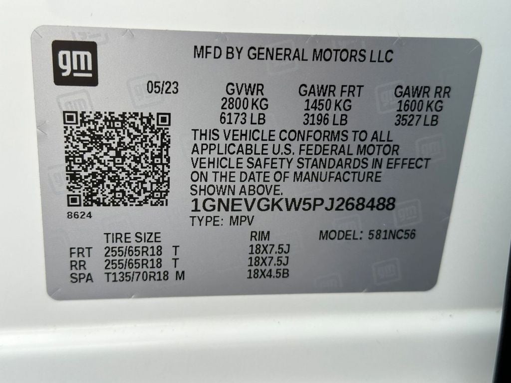 2023 Chevrolet Traverse LT 1LT