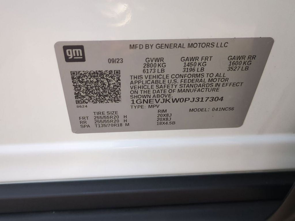 2023 Chevrolet Traverse RS