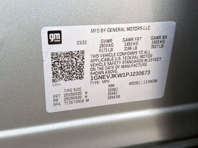 2023 Chevrolet Traverse RS
