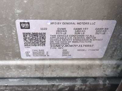 2023 Chevrolet Traverse RS