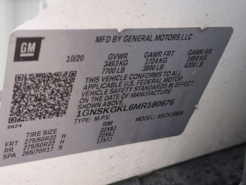 2021 Chevrolet Suburban High Country