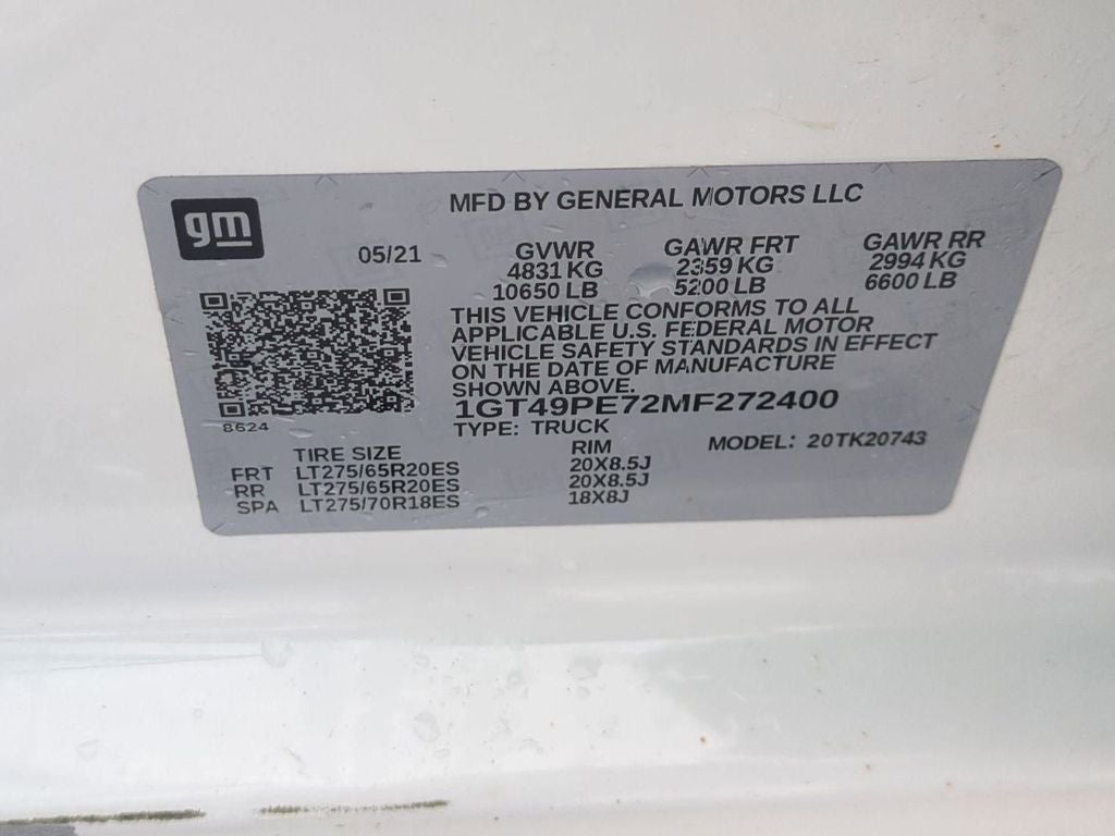 2021 GMC Sierra 2500HD AT4