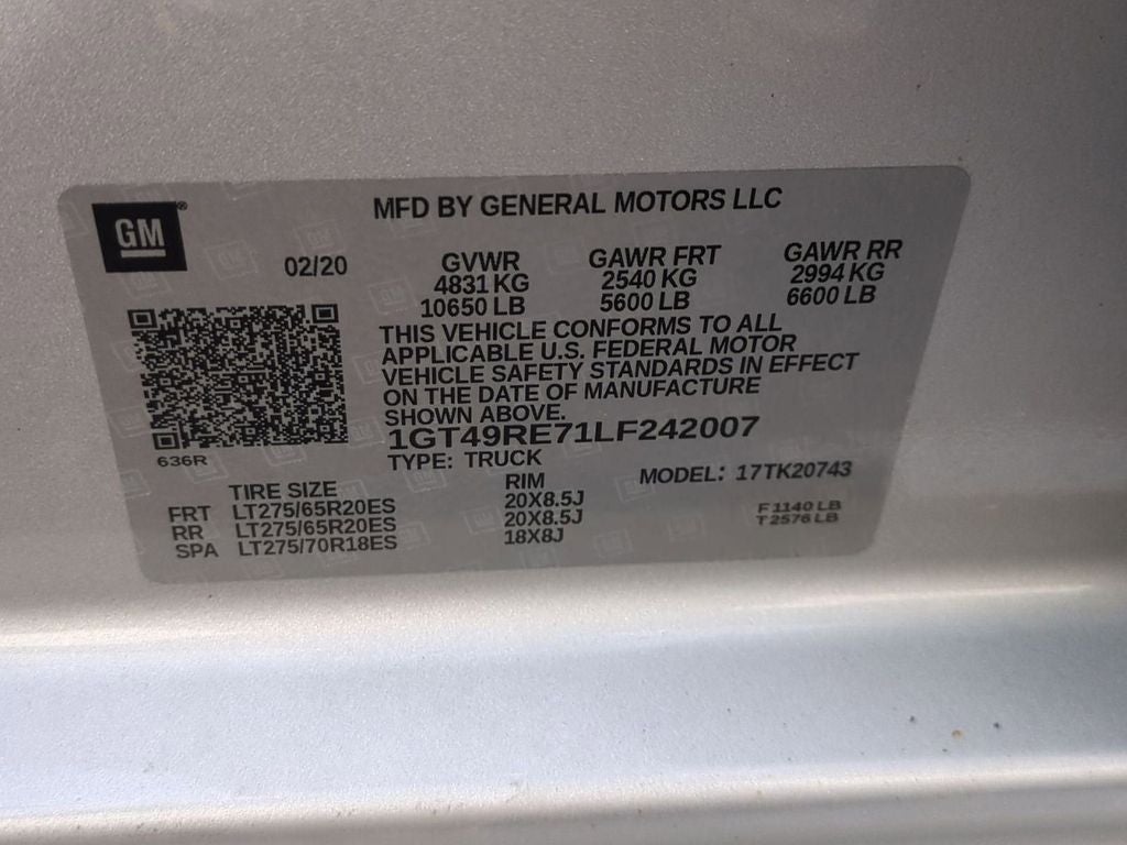 2020 GMC Sierra 2500HD Denali