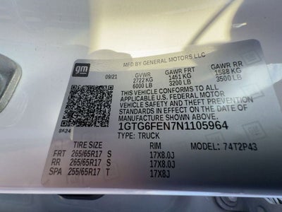 2022 GMC Canyon AT4 w/Leather