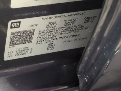 2022 GMC Sierra 1500 AT4