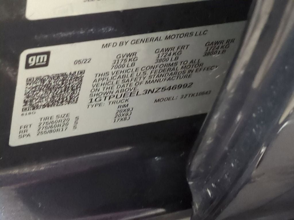 2022 GMC Sierra 1500 AT4