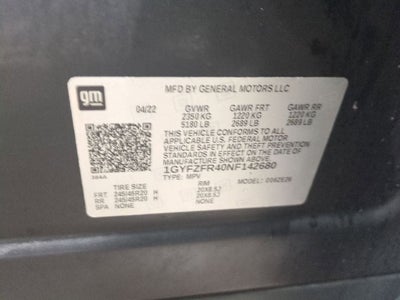 2022 Cadillac XT4 Sport