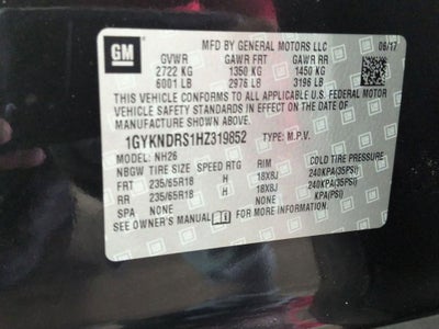 2017 Cadillac XT5 Luxury