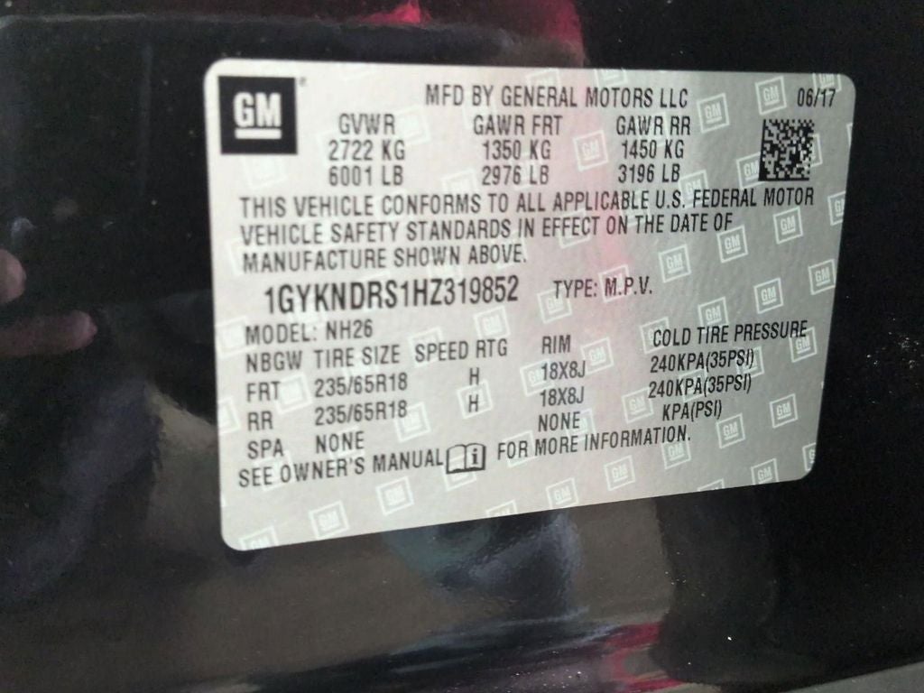 2017 Cadillac XT5 Luxury