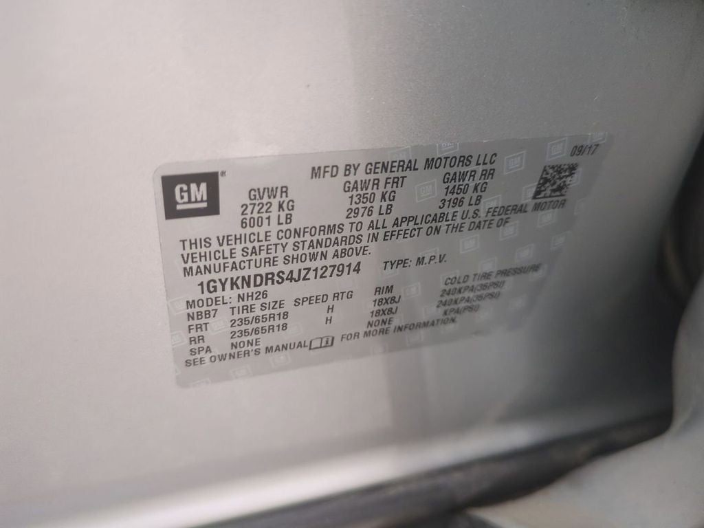 2018 Cadillac XT5 Luxury