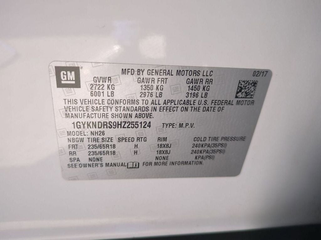 2017 Cadillac XT5 Luxury