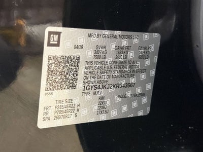 2019 Cadillac Escalade ESV Premium