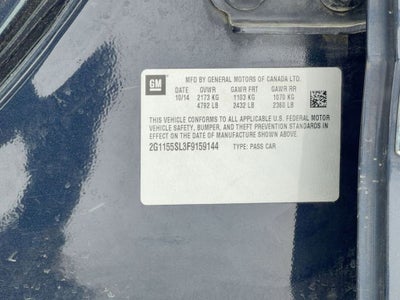 2015 Chevrolet Impala LTZ 1LZ