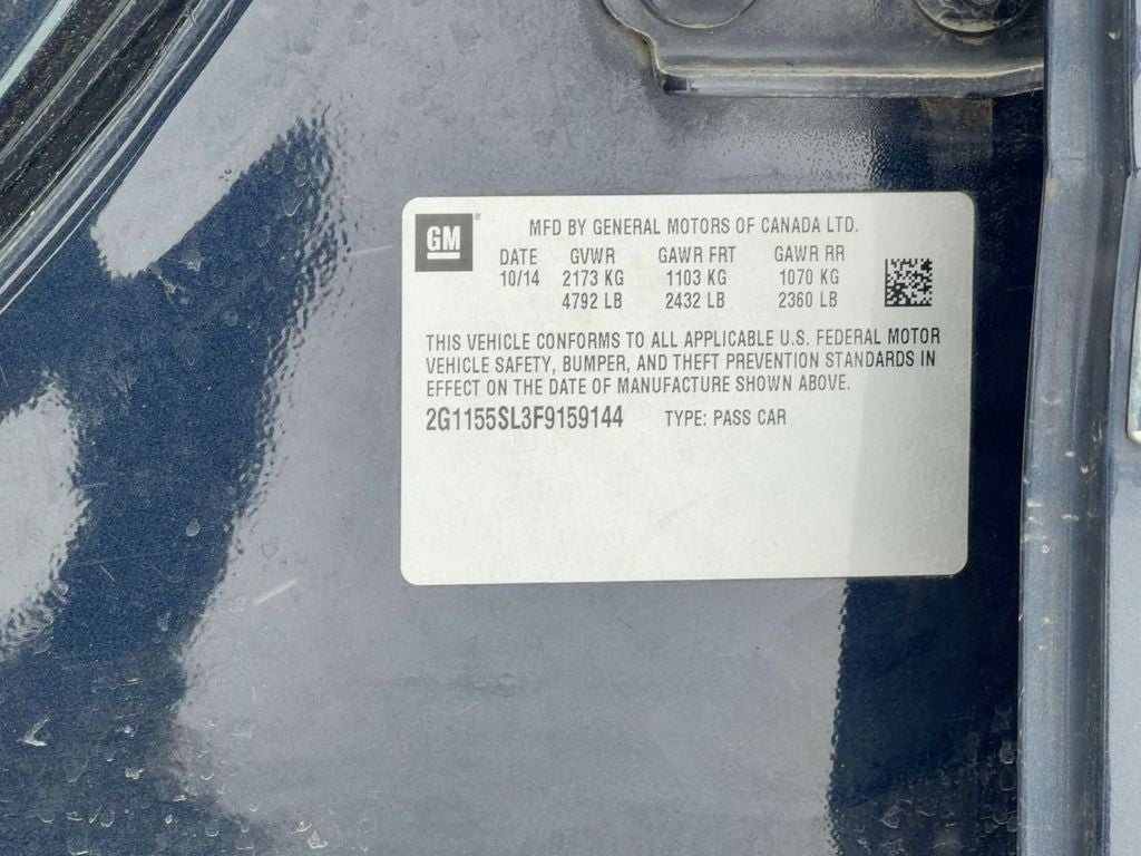 2015 Chevrolet Impala LTZ 1LZ