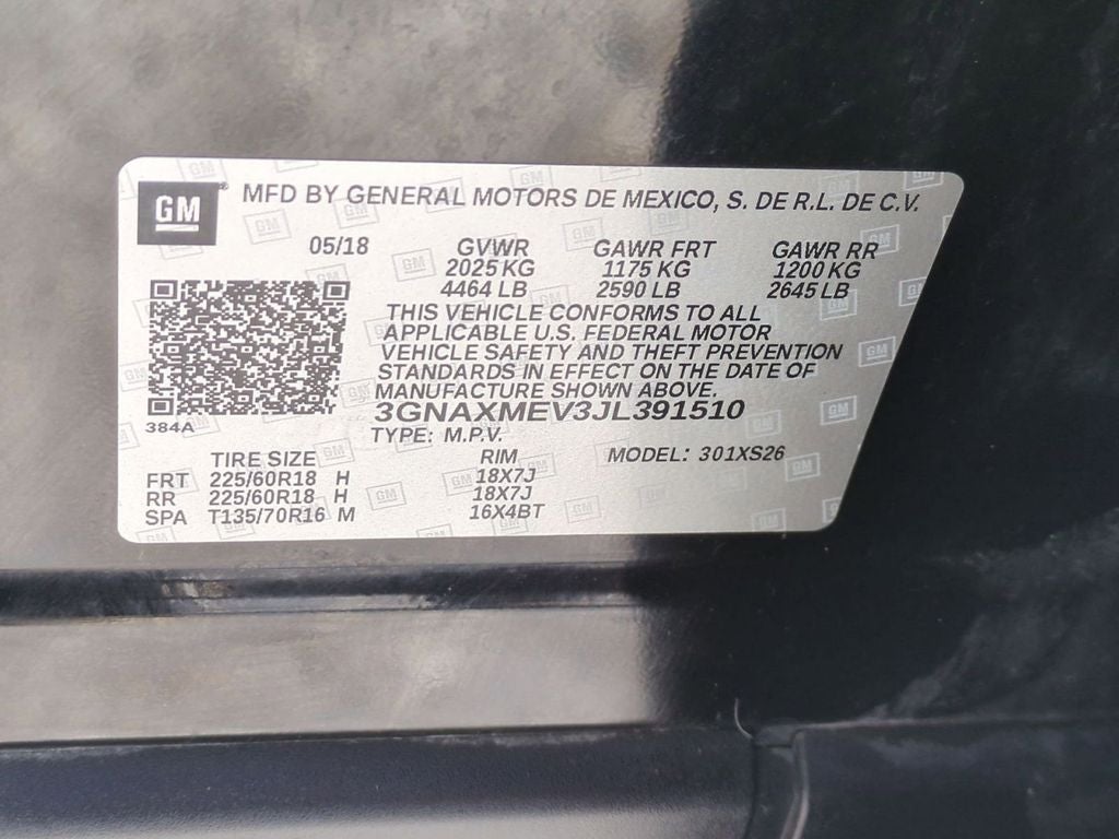 2018 Chevrolet Equinox Premier