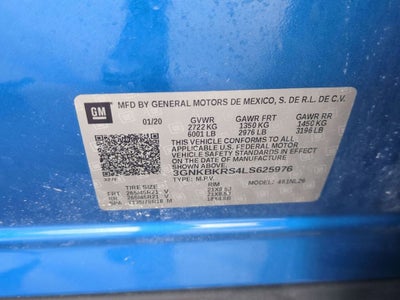 2020 Chevrolet Blazer RS