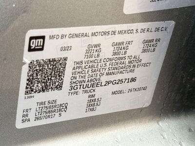 2023 GMC Sierra 1500 AT4