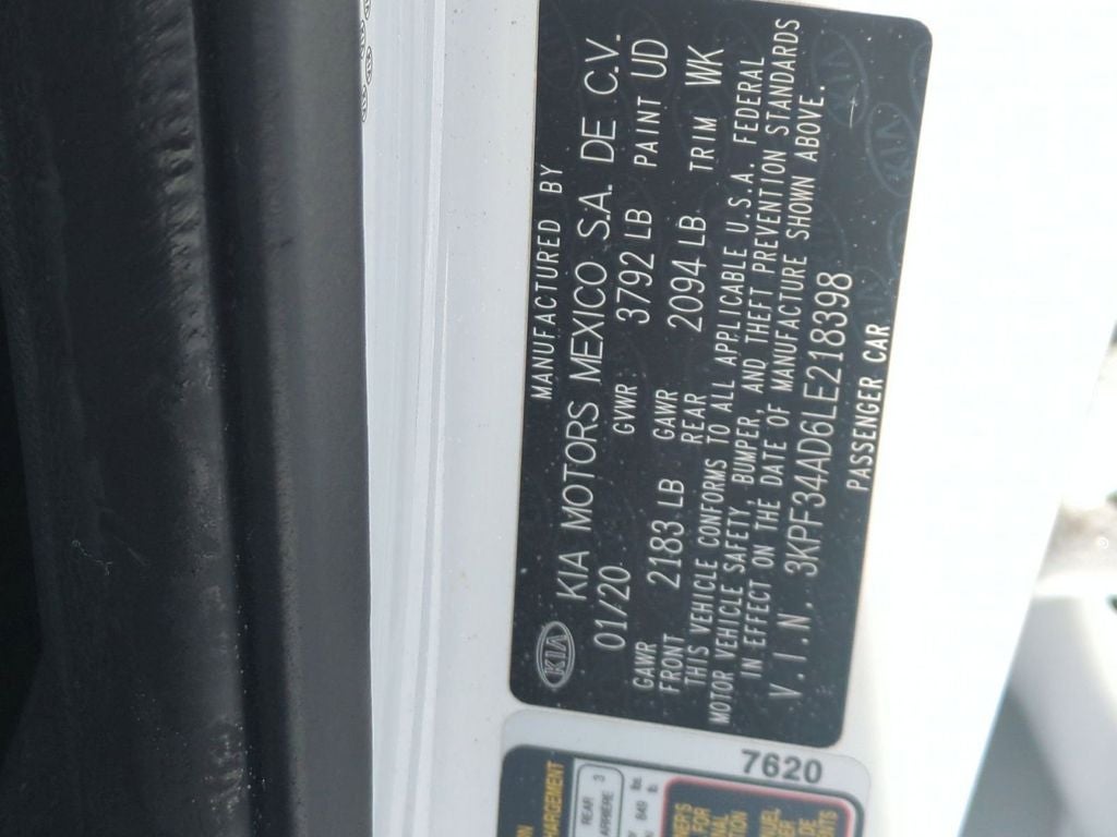 2020 Kia Forte GT-Line