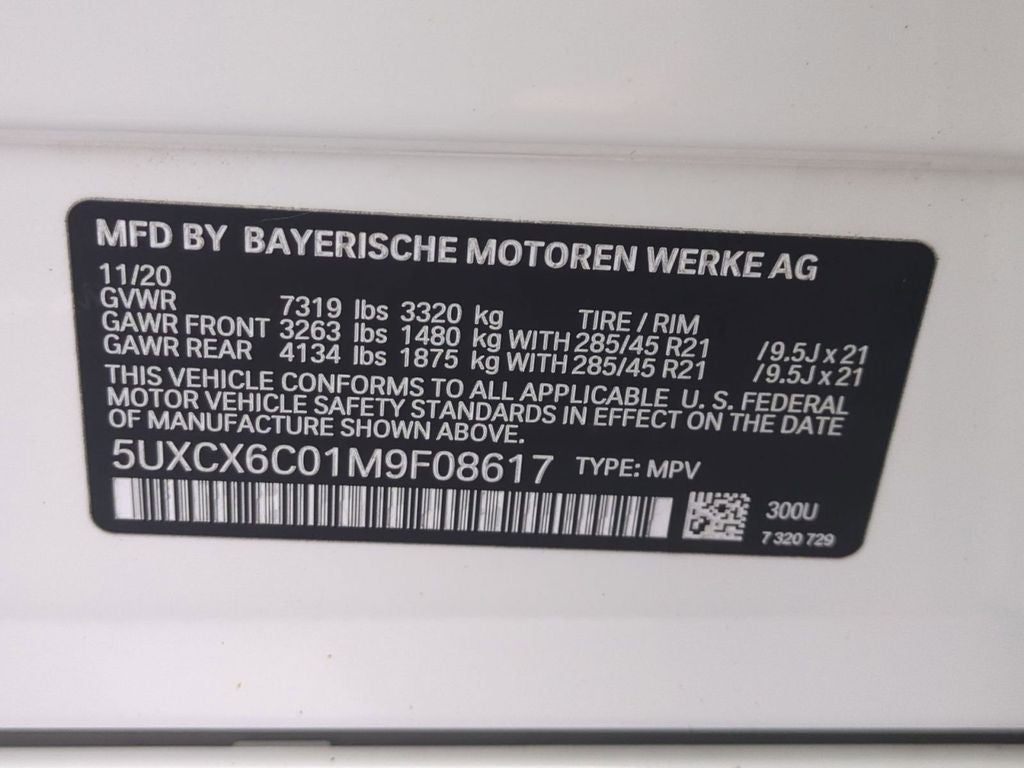 2021 BMW X7 M50i