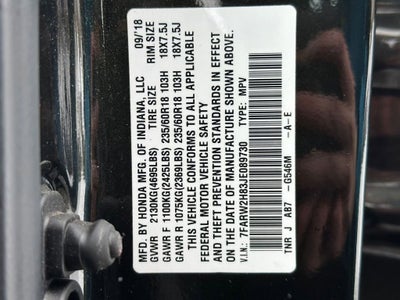 2018 Honda CR-V EX-L