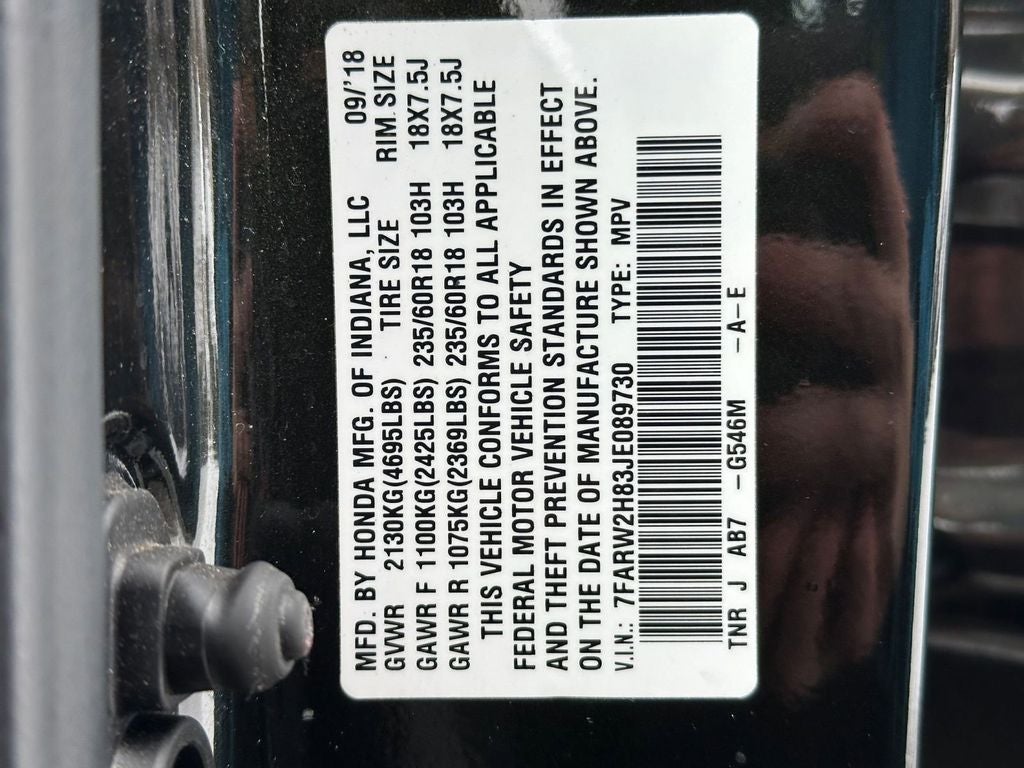 2018 Honda CR-V EX-L