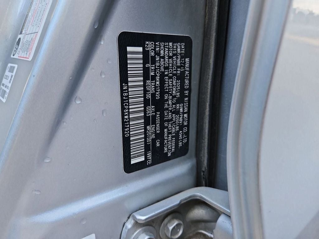 2019 Nissan Rogue Sport S